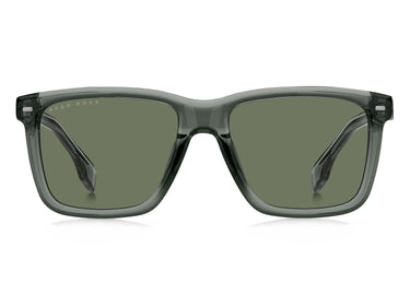 Men Hugo Boss Sunglasses: Boss 1317/S - Green - SpecSMART Eye Clinic (Front View)